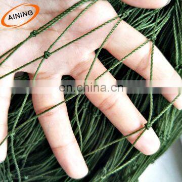 Plastic knotted anti bird netting chicken farm fence net