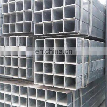 stock pre galvanized hollow section rectangular steel tube,2.5 inch galvanized square steel pipe / square