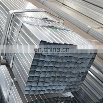 Q235 Galvanized square steel tube 100mmx100mm