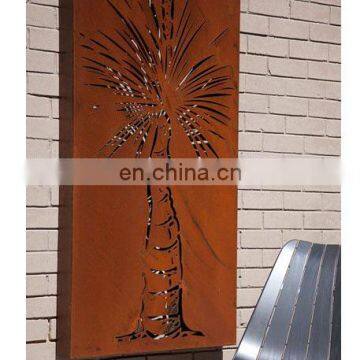 Corten Steel Garden Screen Decoration photo-4