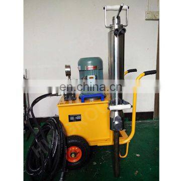 Good quality portable hydraulic c12 rock concrete splitter price