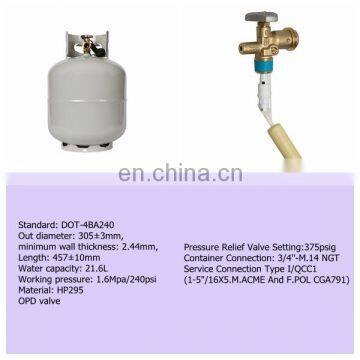 High Quality Camping 20LB Lpg Gas Cylinder
