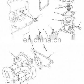 3013C 3024C C1.5 C2.2 Engine 2182305 3110053 Water Pump