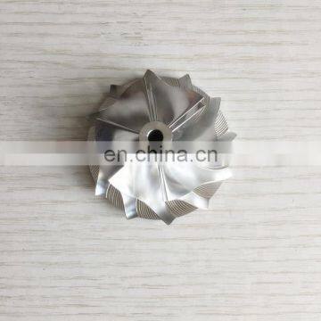 TD04HL 42.00/56.02mm 6+6 blades forward turbo billet/milling/aluminum 2618 compressor wheel for 49477-02003