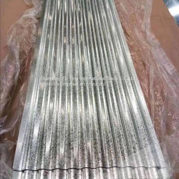 GI  galvanized steel corrugated roofing sheet