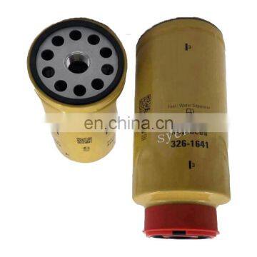 Excavator Diesel Engine Parts Fuel Water Separator Filter 3261641 326-1641