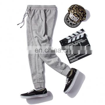 Wholesale Custom logo mens cotton terry sweat suits sets jogger pants trousers for running