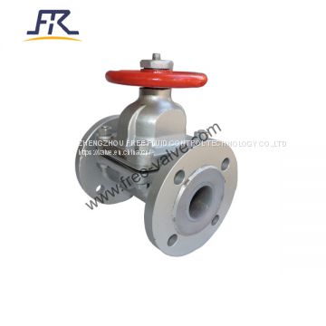 PFA FEP Fluorine Plastic Lined Diaphragm Valve G41F46 DN50