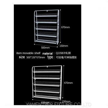 Wire Display Rack Grocery Store Checkout Counter Convenience Store Checkout With Chewing Gum Stand photo-4