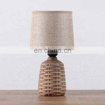 Table Lamps Item Type and New Desig of Ratton Pattern LED Desk Lamp photo-2
