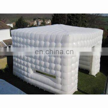 China Airtight Winter Led House Marquee Sport Event Light Construction Big Inflatable Camping Cube Party Cabin Tent