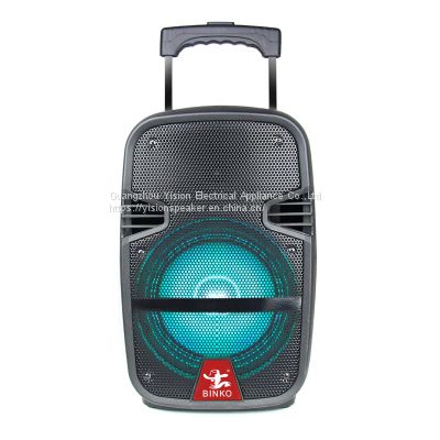 Chinese 8'' Portable Trolly Speaker Supplier BK-2281