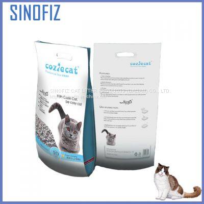 COZIE CAT/odor Control Bentonite Cat Litter/ball/1-3.5mm/unscented/8kg