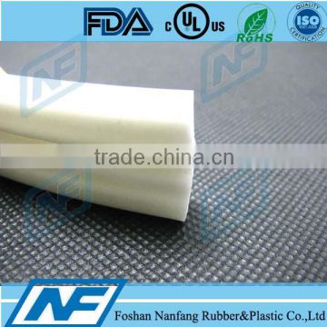 irregular shape sponge rubber door seal strip