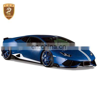 Rowen Style Car Rear Spoiler Wing Bumper Lip Suitable For Lambo Huracan LP610 Auto Rear Diffuser Body Kits Styling Carbon Fiber