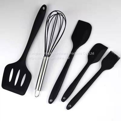 Baking Tools Integrated Household Silicone Scraper Set photo-2