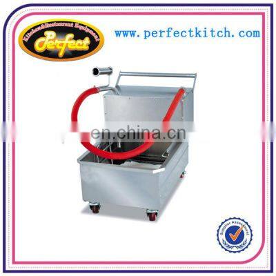 Stainless Steel KFC Cooking Oil Filter Cart / Oil Filter Machine photo-2