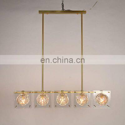 New Bedroom Ceiling Chandelier Decorative Lamps For House Decoration Football Crystals Chandelier