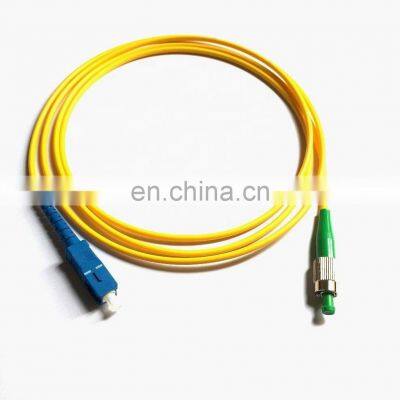 SC UPC FC APC Simplex Single mode G652D Optical Fiber Patch cord Fiber Jumper FTTH 2.0mm fiber optic patch cord sc