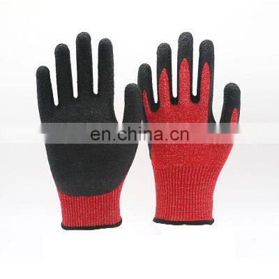 ANSI Cut Protection Level 5 Gloves Oil Block Anti-cut Safety Work Gloves Cut and Needle Resistant Gloves For Railroad Industry