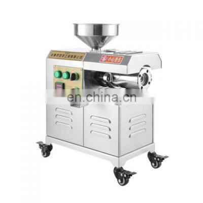 Household peanut oil press stainless steel commercial small full automatic oil workshop sesame oil machine price