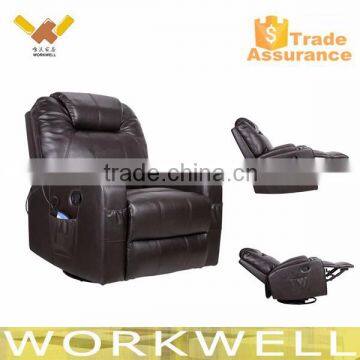 WorkWell best selling cheers pu leather sofa recliner vibration massage sofa armchair Kw-FU13                        
                                                Quality Choice