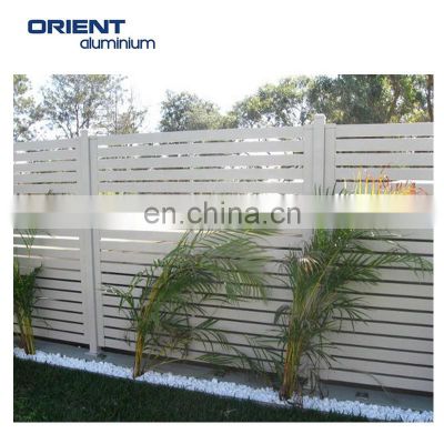 high quality composite privacy fence waterproof outdoor  pool safety private WPC composite decking board