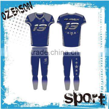 wholesale custom blank american football jersey uniform for men