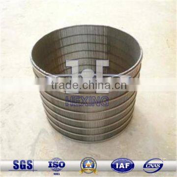 2mm thickness stainless steel 304 wedge strip sieving mesh