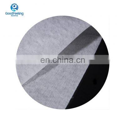 100% Es Fiber Non Woven Fabric Rolls N95 KN95 Raw Materials 40 50gsm Hot Air Cotton Nonwoven Soft Mask Filter FFP2 Material photo-5