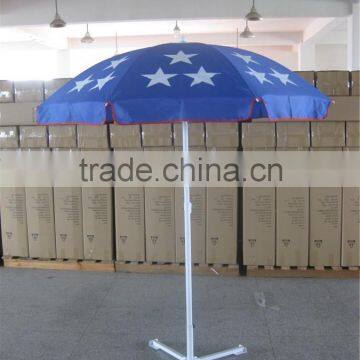 adjustable printed oxford fabric outdoor beach umbrellas