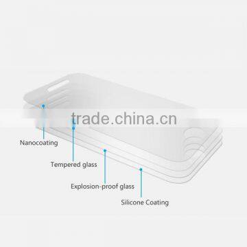 top quality for iphone 5 tempered glass screen protector with retail packaging