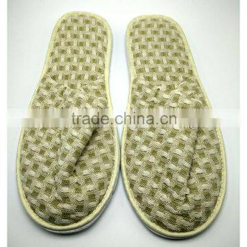 2015 Latest Design Hotel Fancy Cotton Bedroom Slippers