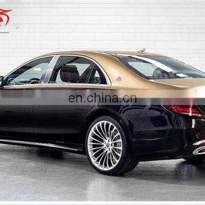 RUNDE MABAH Style Auto Car Full Bodykits Upgrad Facelift for 2014-2020 Mercedes S-Class W222 photo-4