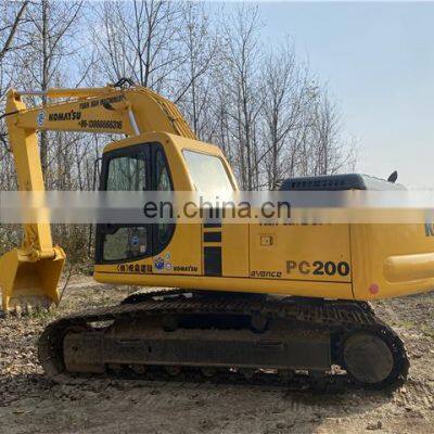 Japan komatsu pc200-6 excavator , Komatsu crawler excavator with breaker line , Komatsu 20ton pc200-7 pc200-8