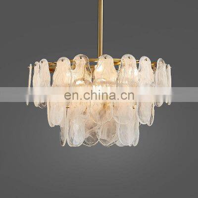 Hand-made Glass LED Pendant Lighting Restaurant Chandelier Living Room Dining Room Pendant Lights