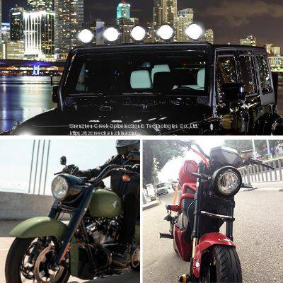 6 Inch 20W Round LED Driving Spot Light, Replacement Offroad Stock Halogen Daylighter From Factory photo-4