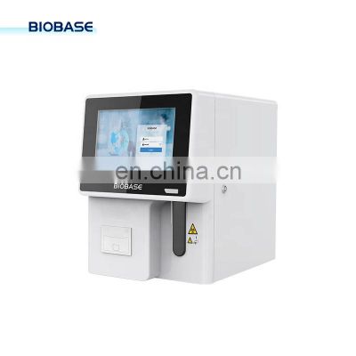 BIOBASE China 3 part Hematology Analyzer CBC blood test machine automatic hematology analyzer blood analyzer with reagent