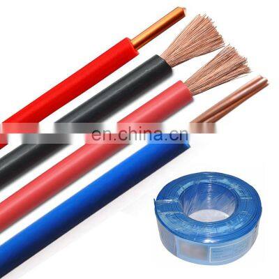 Electrical/Electric Cable Wires 0.5mm 2.5 2.5mm 2mm 4mm 8mm 6mm 12mm Copper Conductor Electric Wire