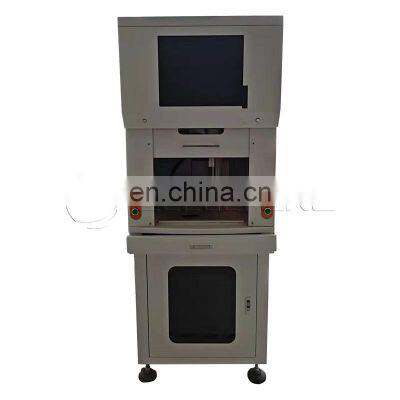 Full enclosed 30w 50w fiber laser marking engraving machine laser marker Raycus 50w for jewelry