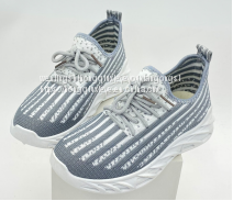 Cool Shoes Flying Woven Surface Stitching Color Blocking Sports Casual Children's Shoes photo-5