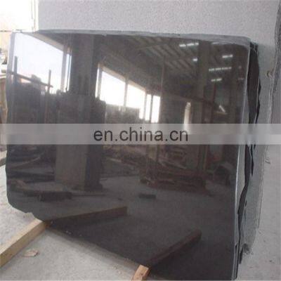 CE Certificate China Absolute Black Granite, Black Granite Slabs