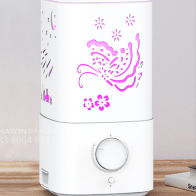 OEM Top Add Water Essential Oil Humidifier 4 Carved 2.5L Large Capacity Bedroom Aroma Humidifier