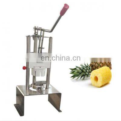 2022 factory supply stainless steel pineapple peeler machine manual pineapple peeling and coring machine