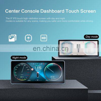 Hansshow Apple Carplay Wireless Android Auto Instrument Cluster Display Screen For Tesla Model 3 /Y Ultra HD LCD Touch Screen photo-2