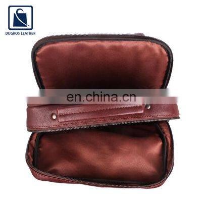 Wholesale Supplier of Top Quality Cotton Lining Modern Look Style Fashion Women Genuine Leather Backpack Bag photo-5