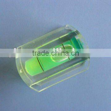 PMMA Spirit level circular level vial,circular, square vial,Gradienter level bubbles