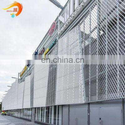 Direct Sale Expanded Metal Mesh Galvanized Steel Decorative  Fence Panel