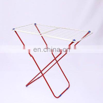 Household Floor Folding Multifunctional Clothes Hanger X-shaped Balcony Indoor Clothes Hanger Baby Clothes Hanger photo-4