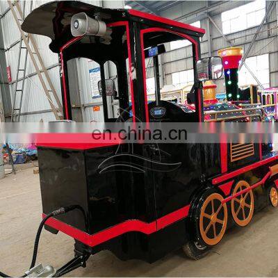 Fun Electric Shopping Mall Park Amusement Park Trackless Tourist Train for Sale photo-4